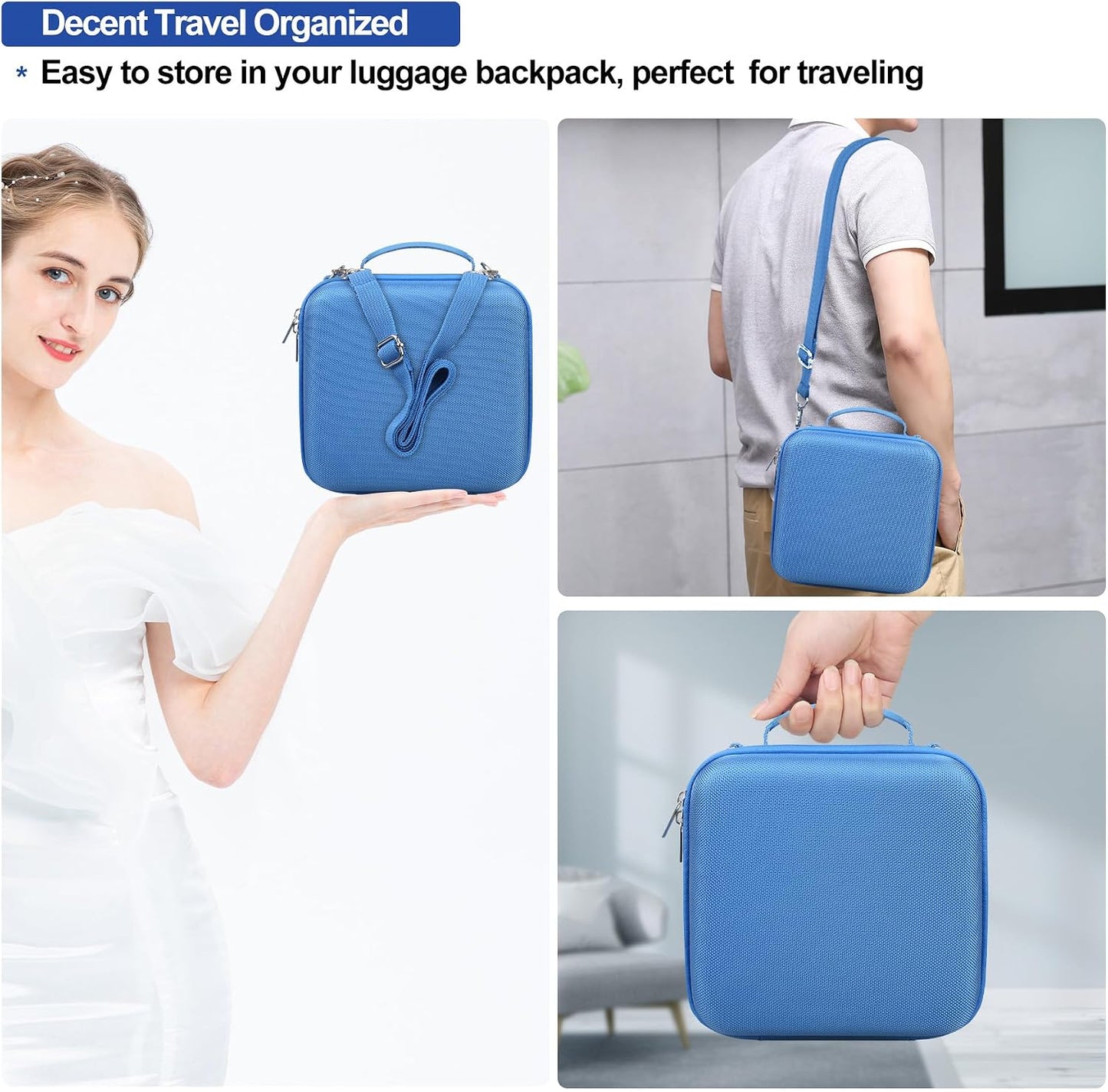 ZV-E10 ZVE10 Elonbo Carrying Case for Sony / II Mirrorless Camera, Portable Digital Camera Hard Travel Bag Storage