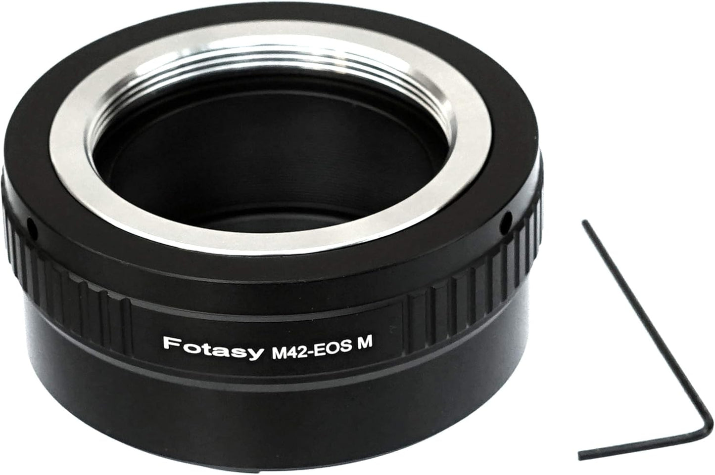 Fotasy M42 M42 M42 M1 M2 M3 M5 M6 M6 M10 M50 M100 M200 Adjustable Lens to Cannon EF-M Mount Adapter, EFM, EOS M