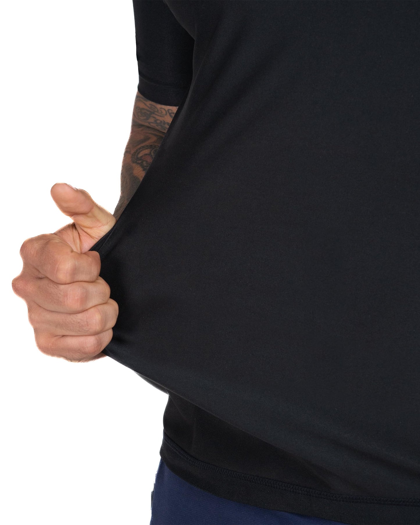 Kewlioo Sauna Shirt for Men – Heat-Trapping Sweat Vest for Working Out, Compression Fit, Flexible Polyester & Spandex, Ideal for Gym, Cardio, Running & Daily Wear