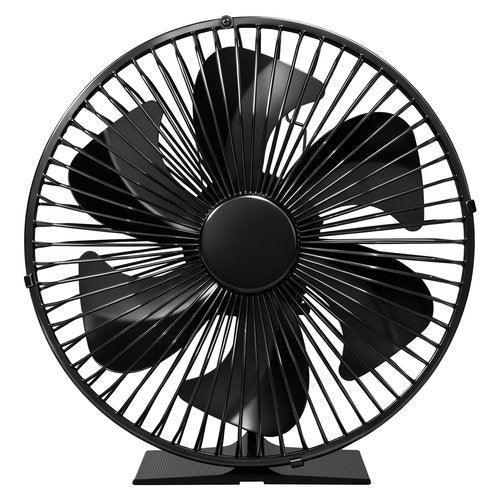 JossaColar Heat Powered Wood Stove Fan with Safety Guard | Non Electric Heat Activated Fan for Wood Burning Stove/Log Burner | Thermoelectric Fireplace Fan | Stove Accecories
