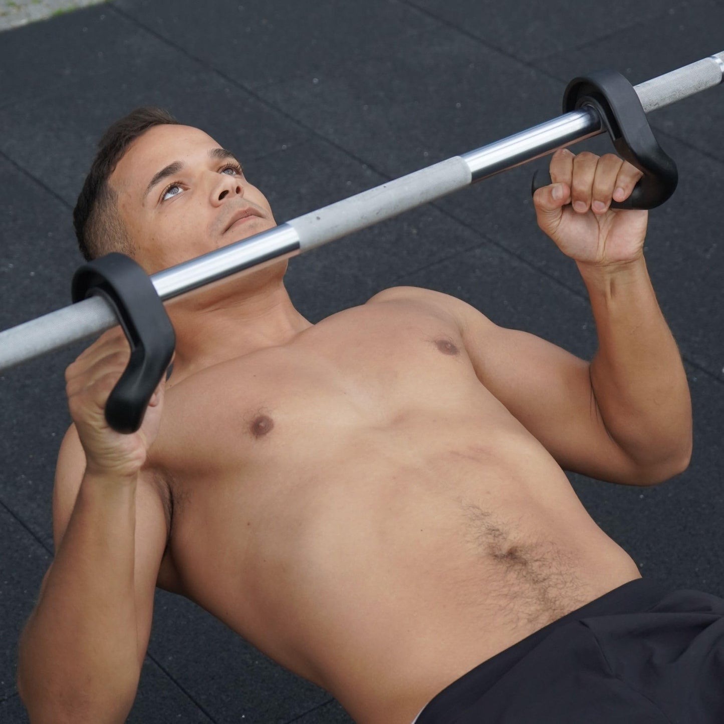 Kensui Swissies45: Angled Grip Handle Attachment for Pull-up Bars, Barbells, Machines and Resistance Bands