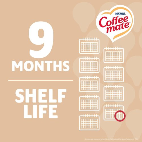 Nestle Coffee-Mate Coffee Creamer Singles - Original Non-Dairy Liquid Creamer | 0.375 Fl Oz Tubs (360 Pack)