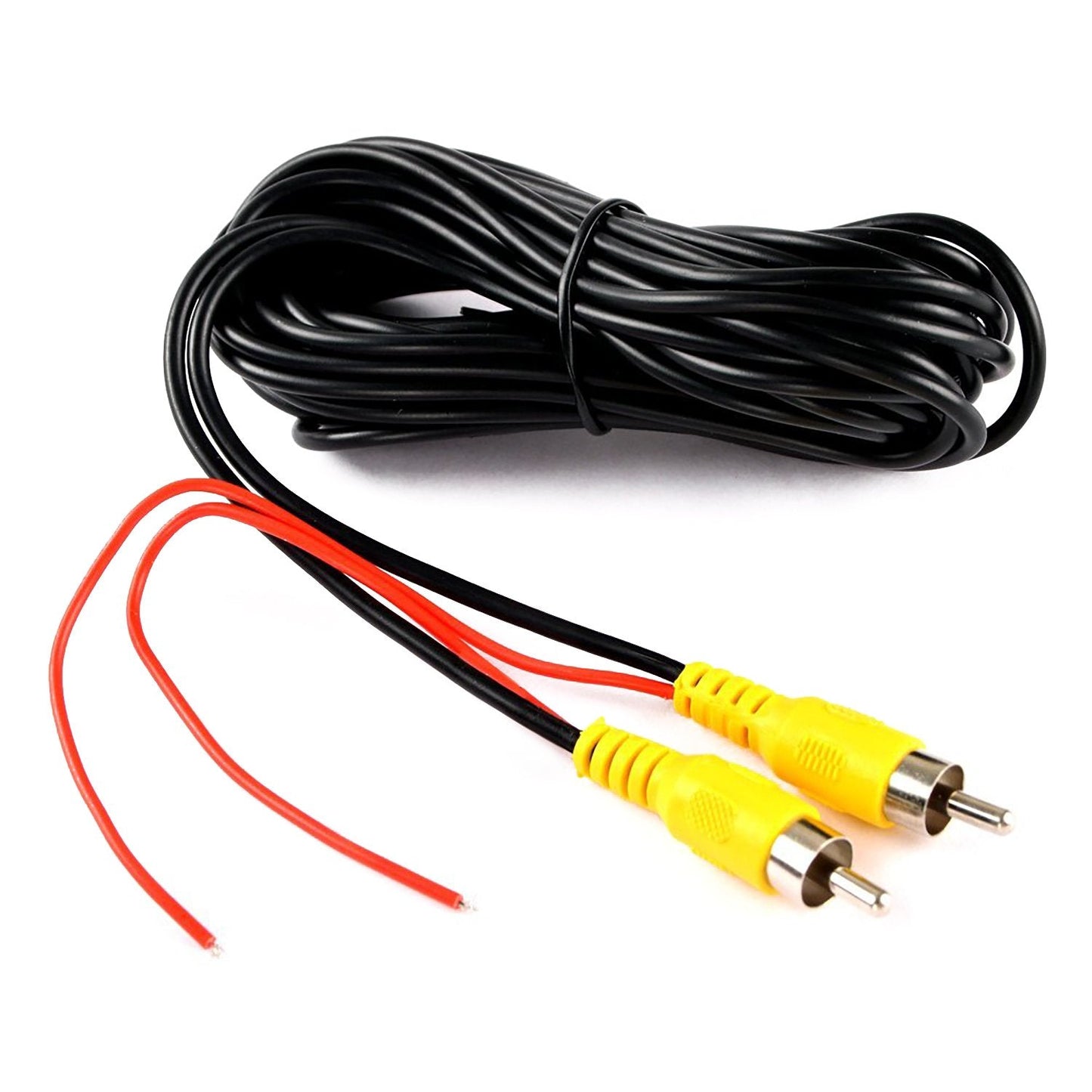 (33FT/10 DALLUX Backup Camera RCA Video Cable,CAR Reverse Rear View Parking Camera Video Cable with DC Power Cable