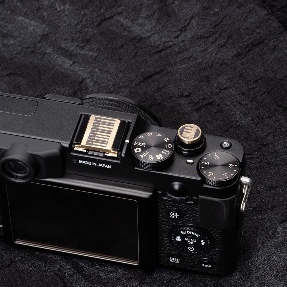 X100 X100S X-10 X20 X-E1 XT10 XT20 XE2S X100F X100VI Camera Shutter Button, Soft Shutter Button for Fuji-Film Nikon ZF