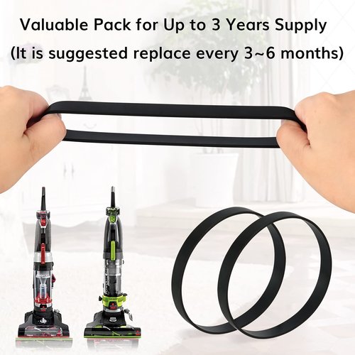 Belt for Bissell Style 7/9/10/12/14 P/n3031120,4 Pack Belts for Powerforce Helix Cleanview Swivel Rewind Powerlifter,Repacement Part 3031120,2031093,3031123,32074