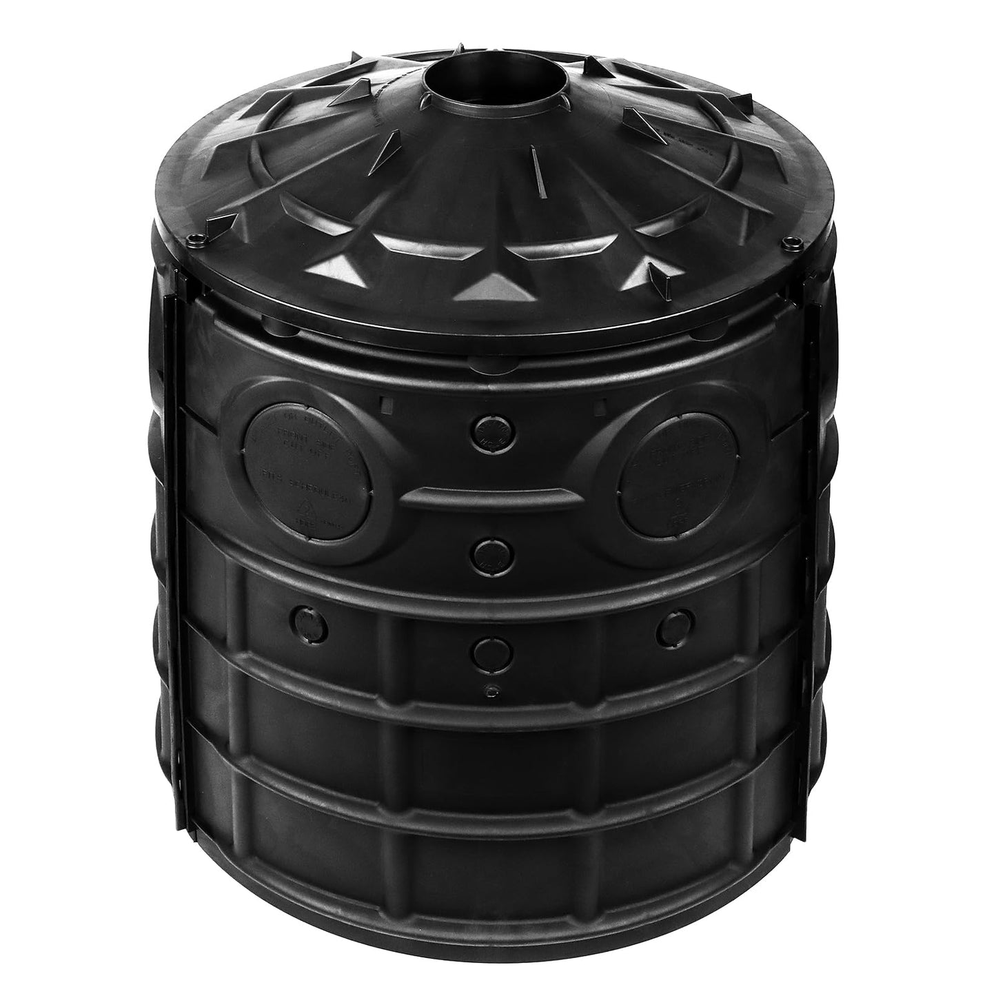 SQUEEZE master 50 Gallon Rainwater Collection Barrel-BPA Free Home Underground Rainwater Collection System-Prevents Flooding in Yard