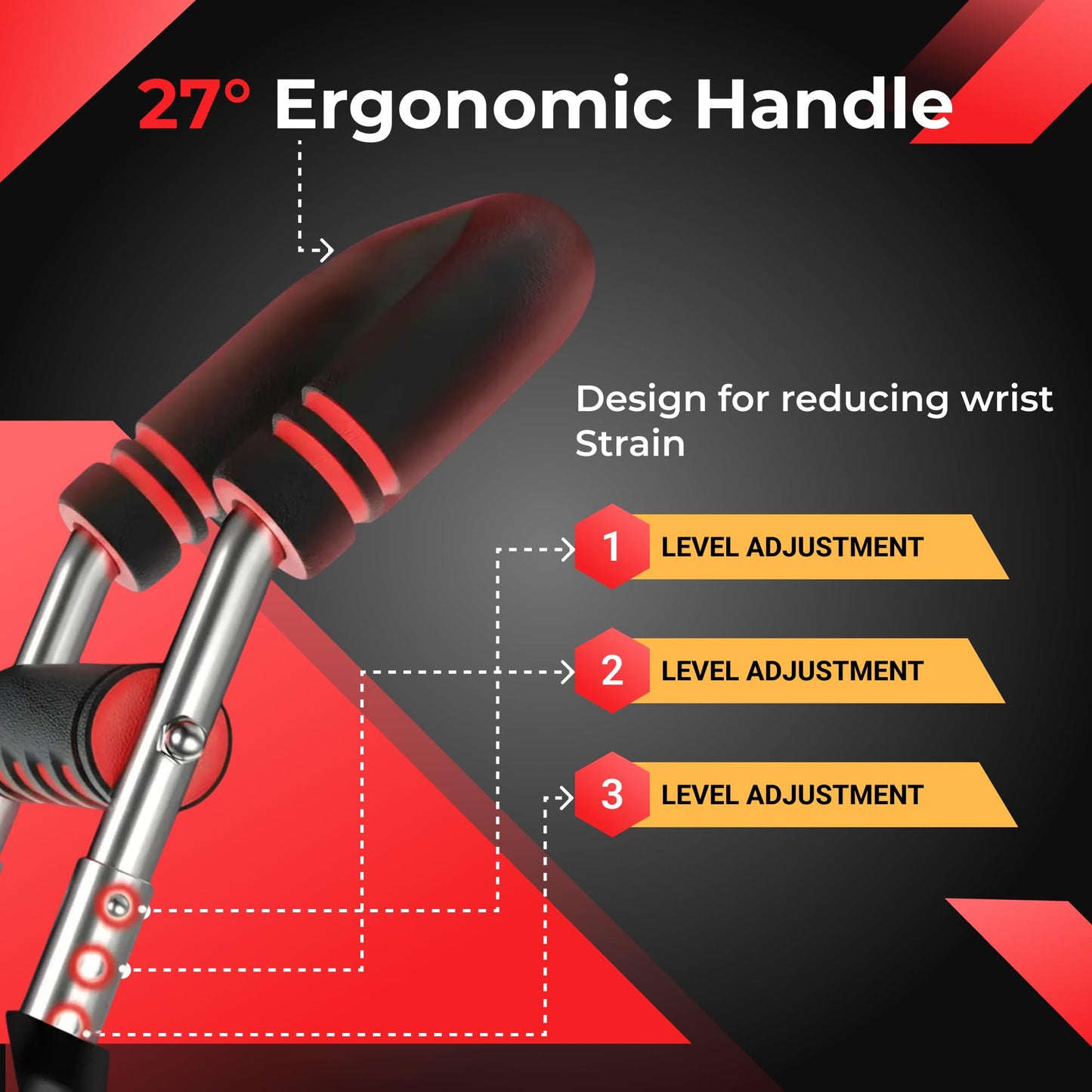Zentrova Twister Arm Trainer, Adjustable Resistance 30–120 lbs, Chest & Arm Workout Equipment for Men & Women | Portable Spring Power Twister Bar | Upper Body Strength Trainer | Home Gym Fitness