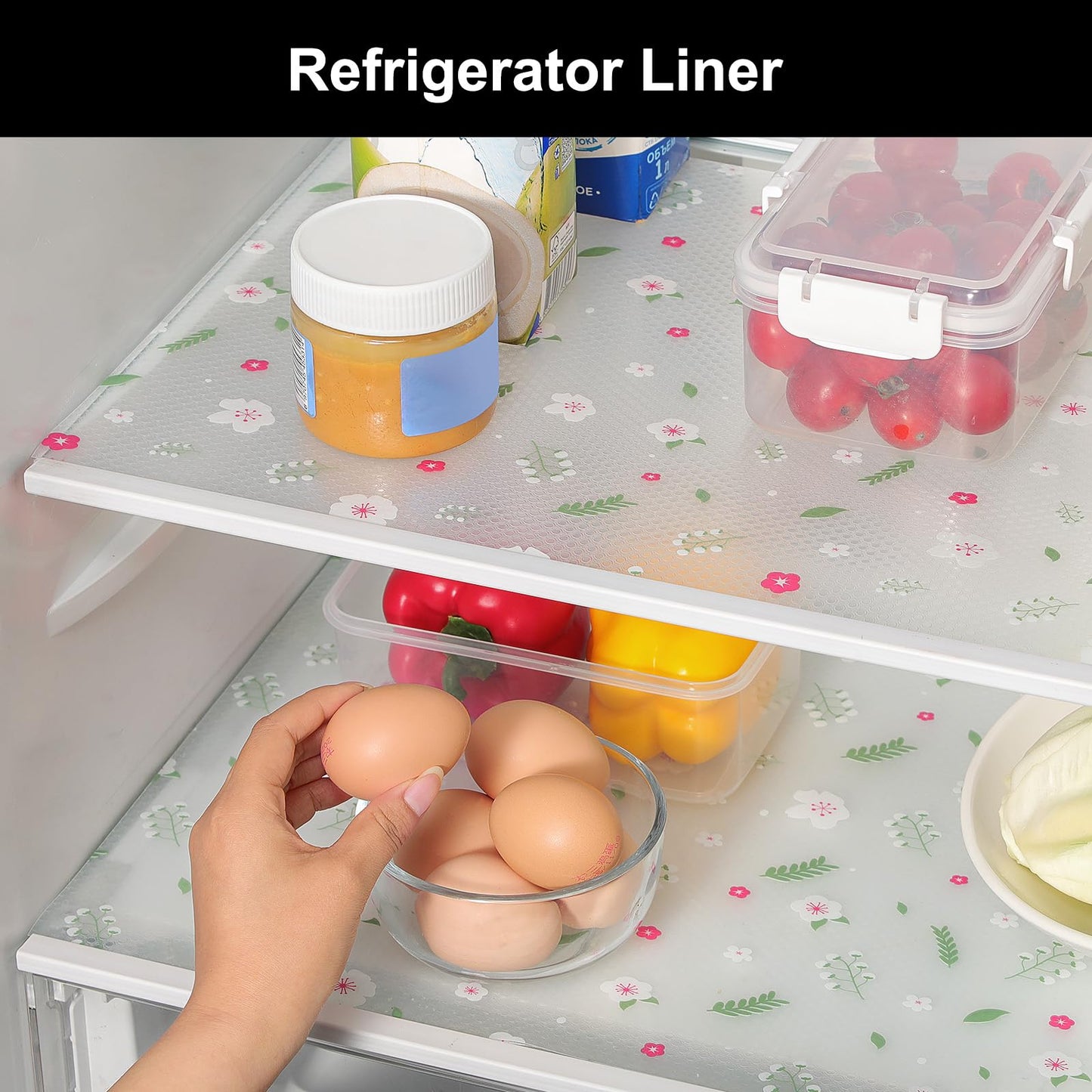 Cooyes Shelf Liner – Premium Non-Adhesive Cabinet & Drawer Liner for Kitchen – Waterproof Shelf Paper with Modern Pattern – Durable EVA Cabinet Mat – Easy to Cut （11.8" W x 120" L）
