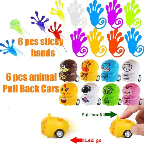 125 Pcs Prizes Treasure Box Toys for Classroom,Easter Basket Egg Fillers Party Favors for Kids, Prize Box Toys for Kids Classroom, Pinata Filler, Goodie Bags Stuffers, Treasure Chest Carnival Prizes