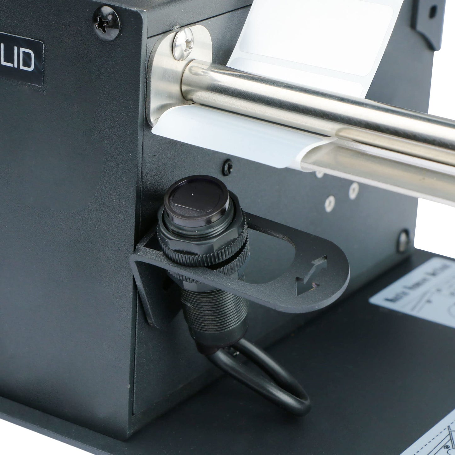 U.S. Solid Automatic Label Dispenser Machine for Translucent and Opaque Labels - Fits Labels 0.40"-4.52" Wide and 0.32"-5.11" Long