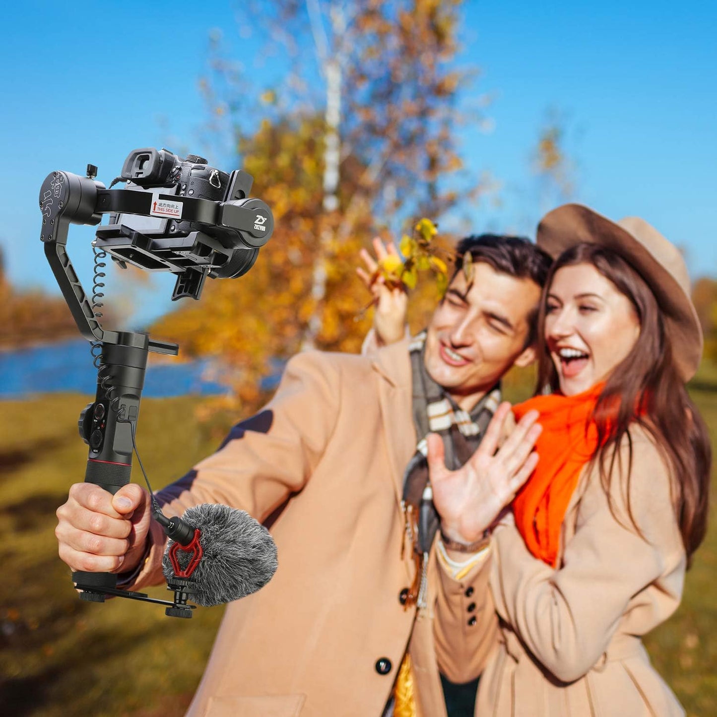 BOYA MM1 Universal Camera Microphone Super-Cardioid Shotgun Microphone with Shock Mount for Camera, Consumer, Camcorder