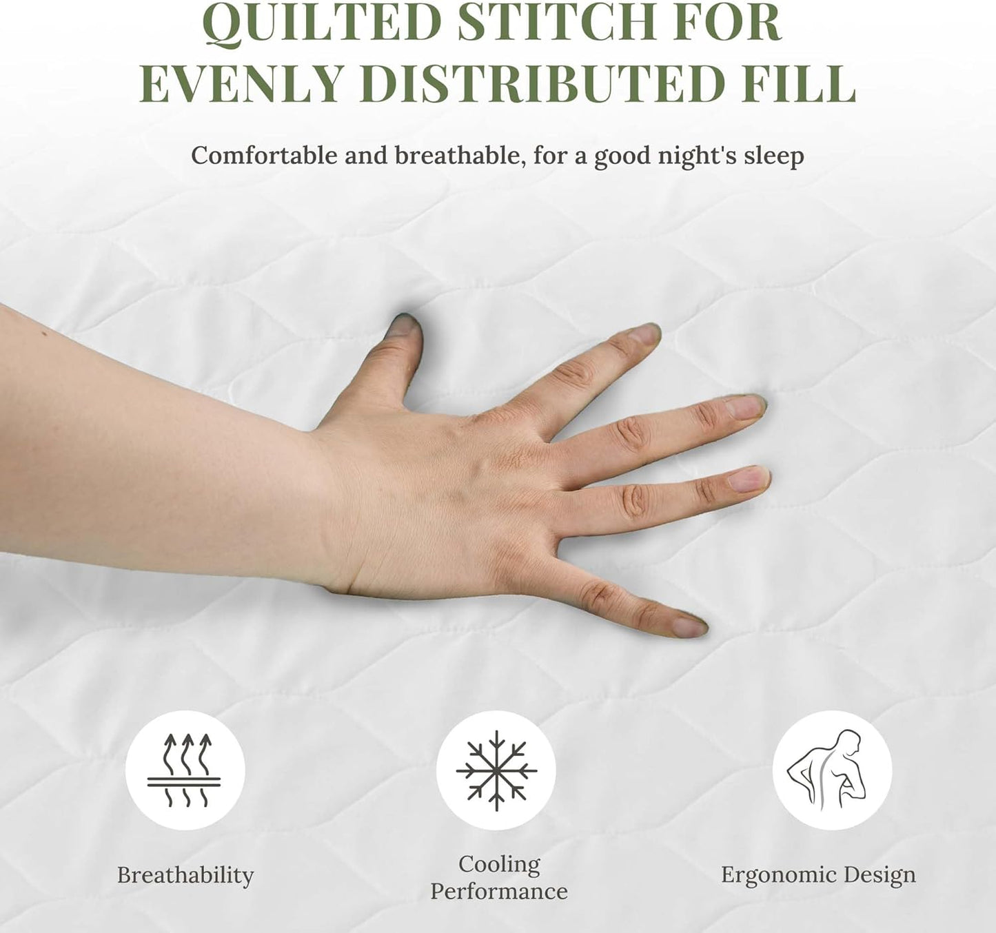 Skiennix 5-Inch Twin Size Memory Foam Mattress - Medium Firm Support, Pressure Relief, CertiPUR-US Certified