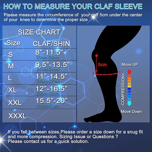 HOBRAVE 2PCS Soccer Shin Guards Padded Calf Compression Sleeves Supports for Shin Splint