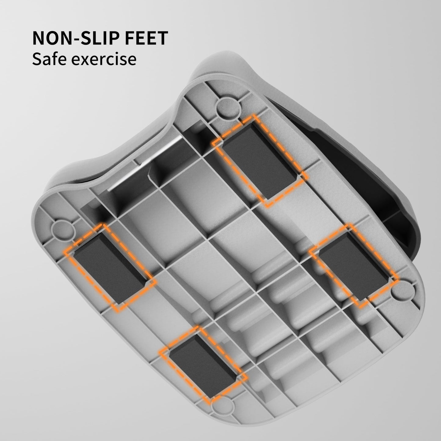 PROIRON Slant Board, Adjustable Calf Stretch Board, Thick Heel Pad for Comfort Stretching, Calf Stretcher Incline Board, Anti Slip Surface & Base for Safe Exercise, Ankle Heel Mobility, 10"x10",Gray