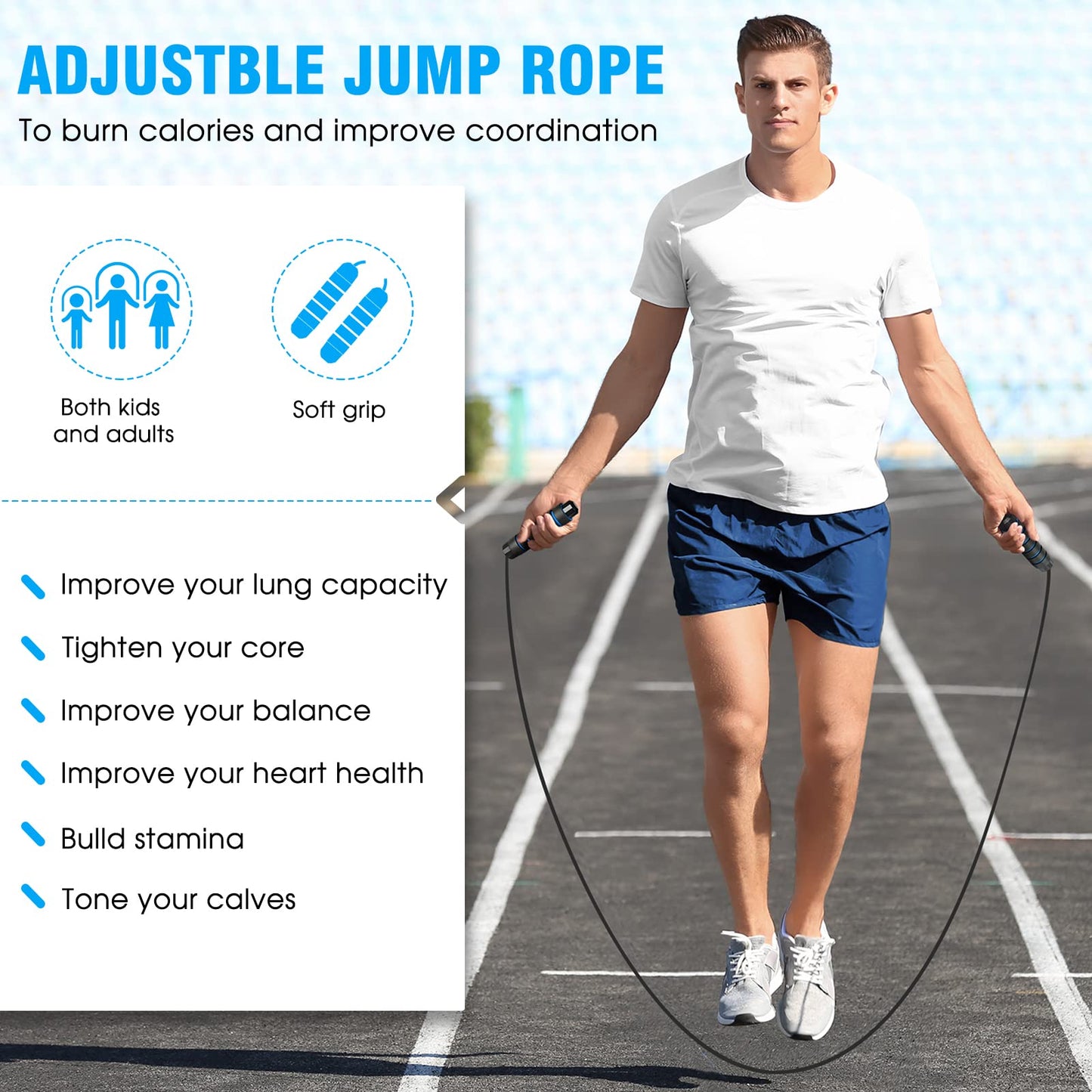 X-UMEUS Agility Ladder Speed Training Equipment Set-20ft Agility Ladder,12 Soccer Cones,4 Hurdles, Jump Rope, Running Parachute| Basketball Football Soccer Training Equipment for Kids Youth Adults