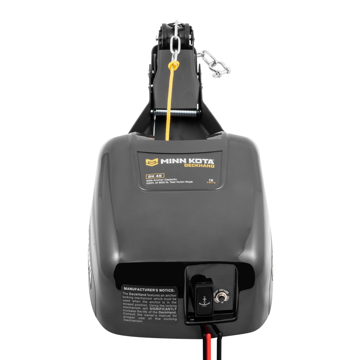 Minn Kota Deckhand Electric Anchor Winch – DH-40