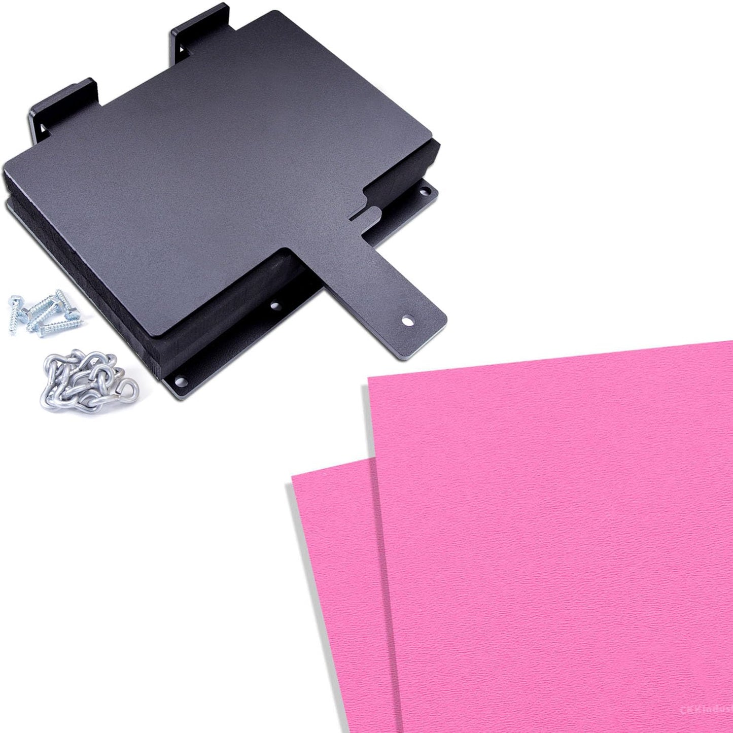 KYDEX Thermoform Sheet + Kydex Holster Molding Press Bundle - (0.080 Thickness) - (8in x 12in Sheets) - (Bubblegum) - (2 Pack) - for DIY Kydex Holster Making