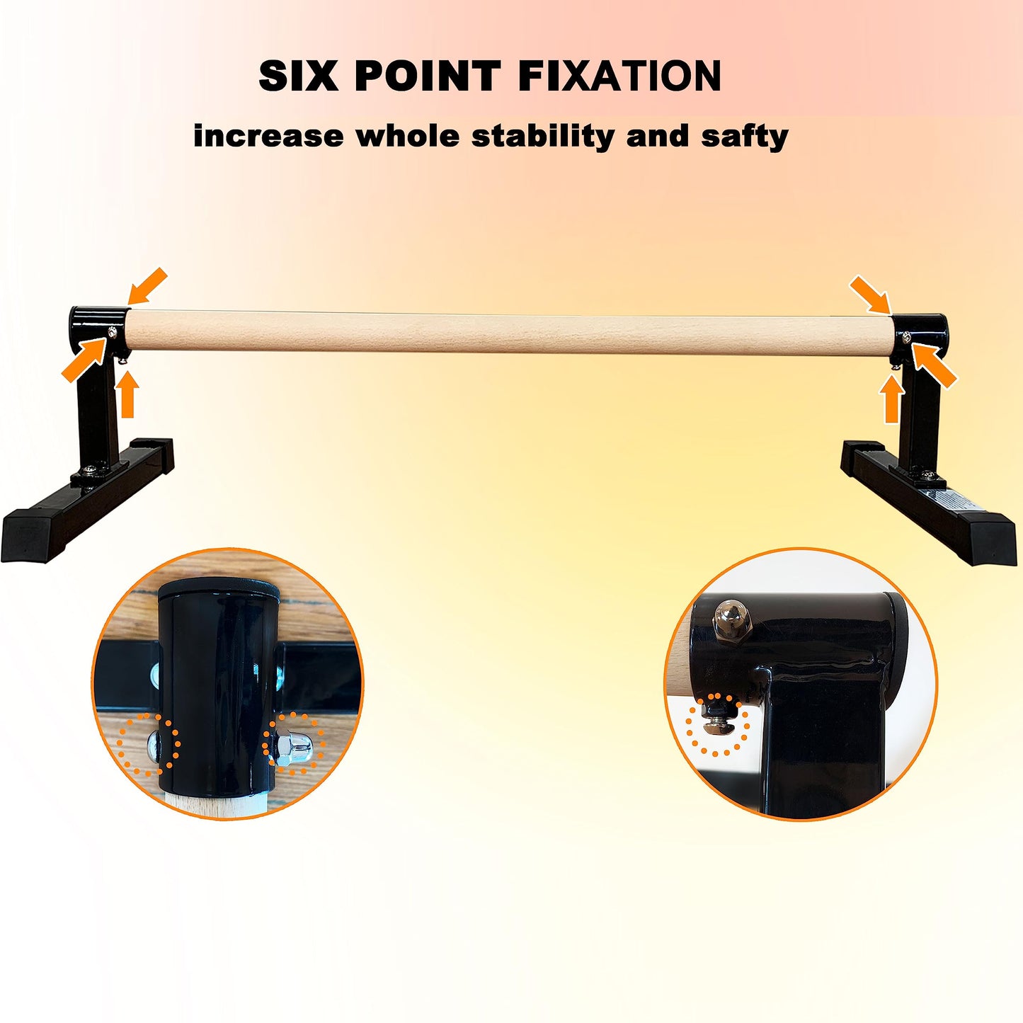 Gymnastics Pirouette Bar for Handstands Training Gymnastic Handstand Floor Bar For Kids Gymnast Training