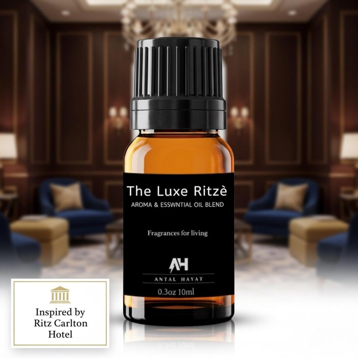 Ritz Carlton Diffuser Oil - Luxurious Hotel Scent for Humidifiers & Diffusers - 10mL Glass Bottle
