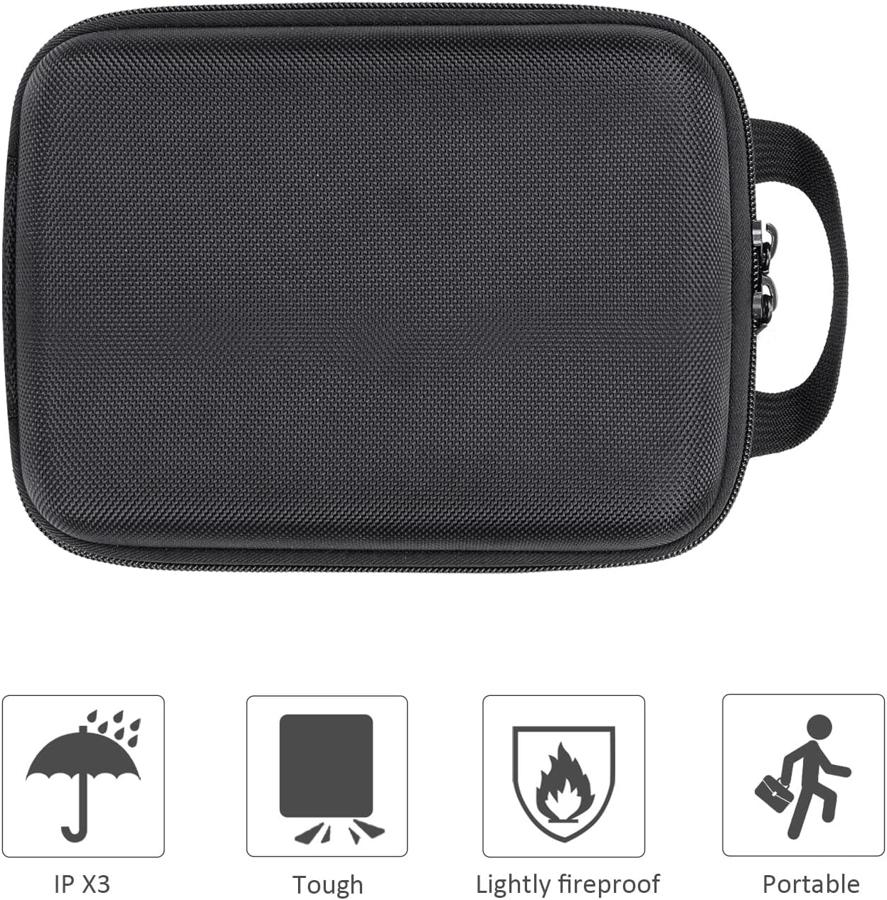 co2CREA X-H2S X-H2 Hard Travel Case Replacement for Fujifilm Mirrorless Camera