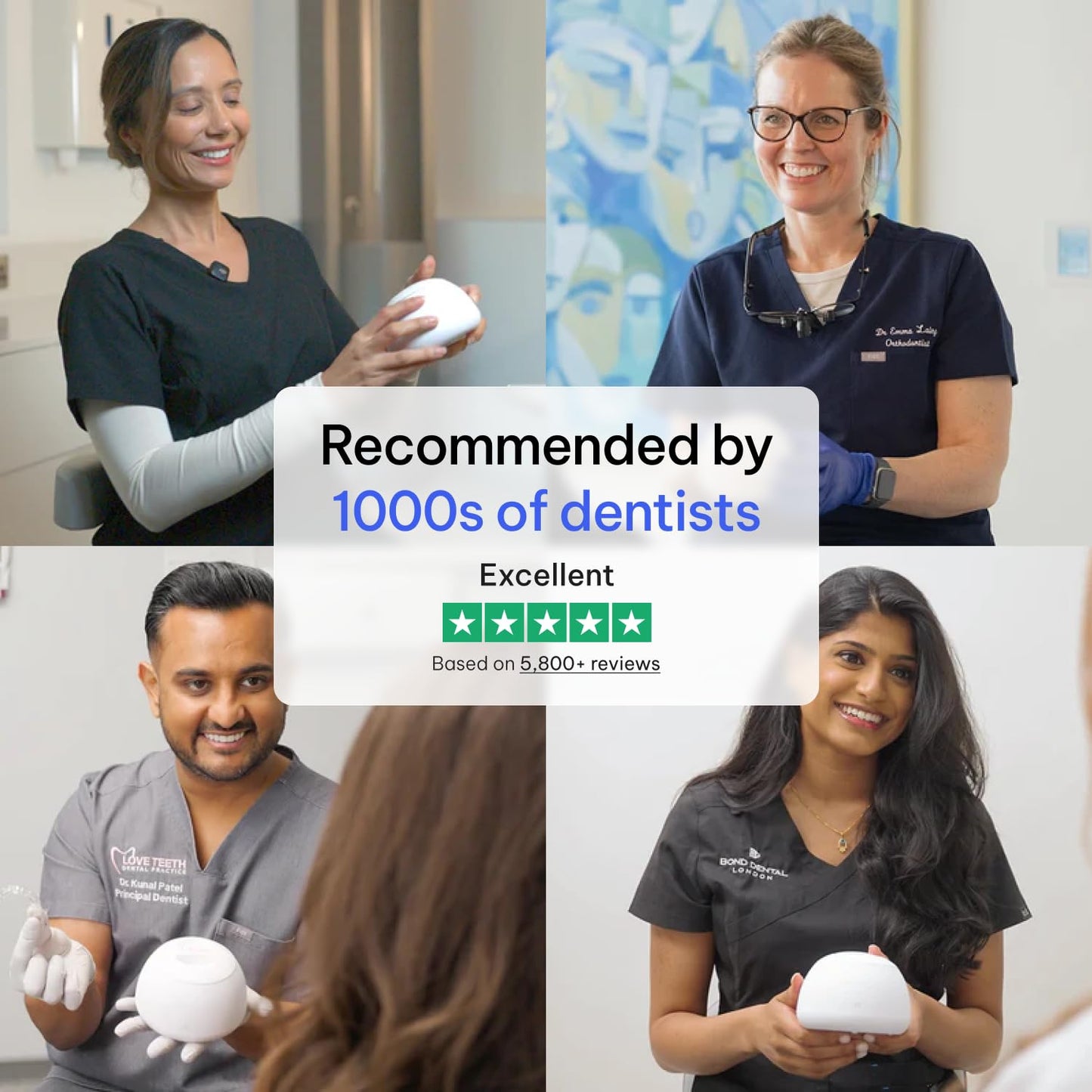 Zima Dental Pod PRO: New Ultrasonic Retainer Cleaner Machine. Market-Leading, Best Aligner Cleaner, Nightguard Cleaner, Mouthguard Cleaner, Denture Cleaner, Ultrasonic Cleaner for Oral Dental Care