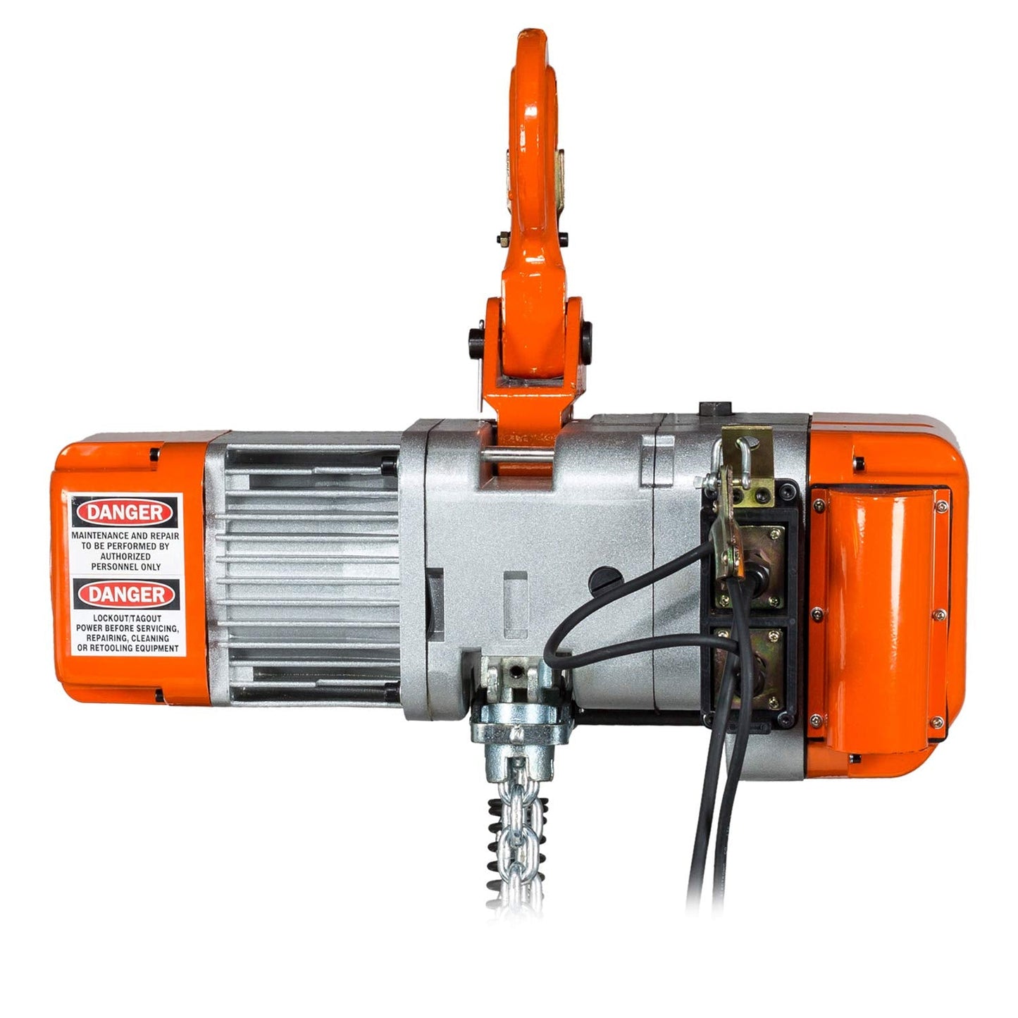 Prowinch 2200 lbs 1 Ton Electric Chain Hoist with Remote Control 110V- 20 ft Lifting Height, 1 Speed, Single Phase with G80 Chain, H2 Duty for Overhead Crane, Warehouse