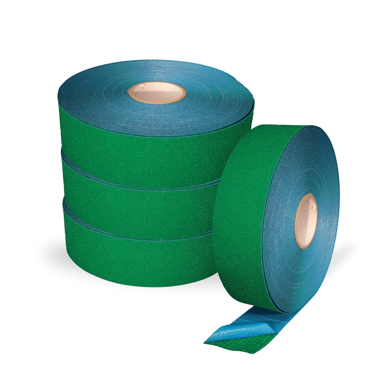 ifloortape DuraMark Reflective Pavement Marking Tape RPT-750 – Slip Resistant, Outdoor Heavy Duty Safety Tape, Rubber Base – Green, 3 Inch x 108 Ft