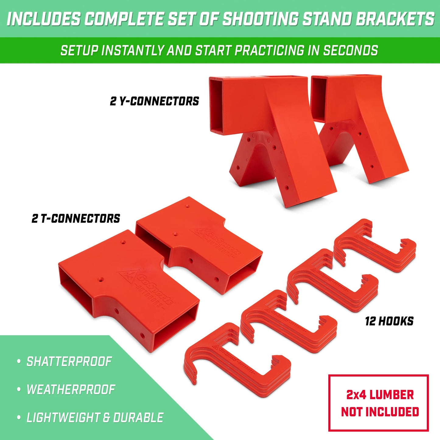 GoSports Outdoors Blast Range - Modular Shooting Range - Create Your Own Custom Shooting Range