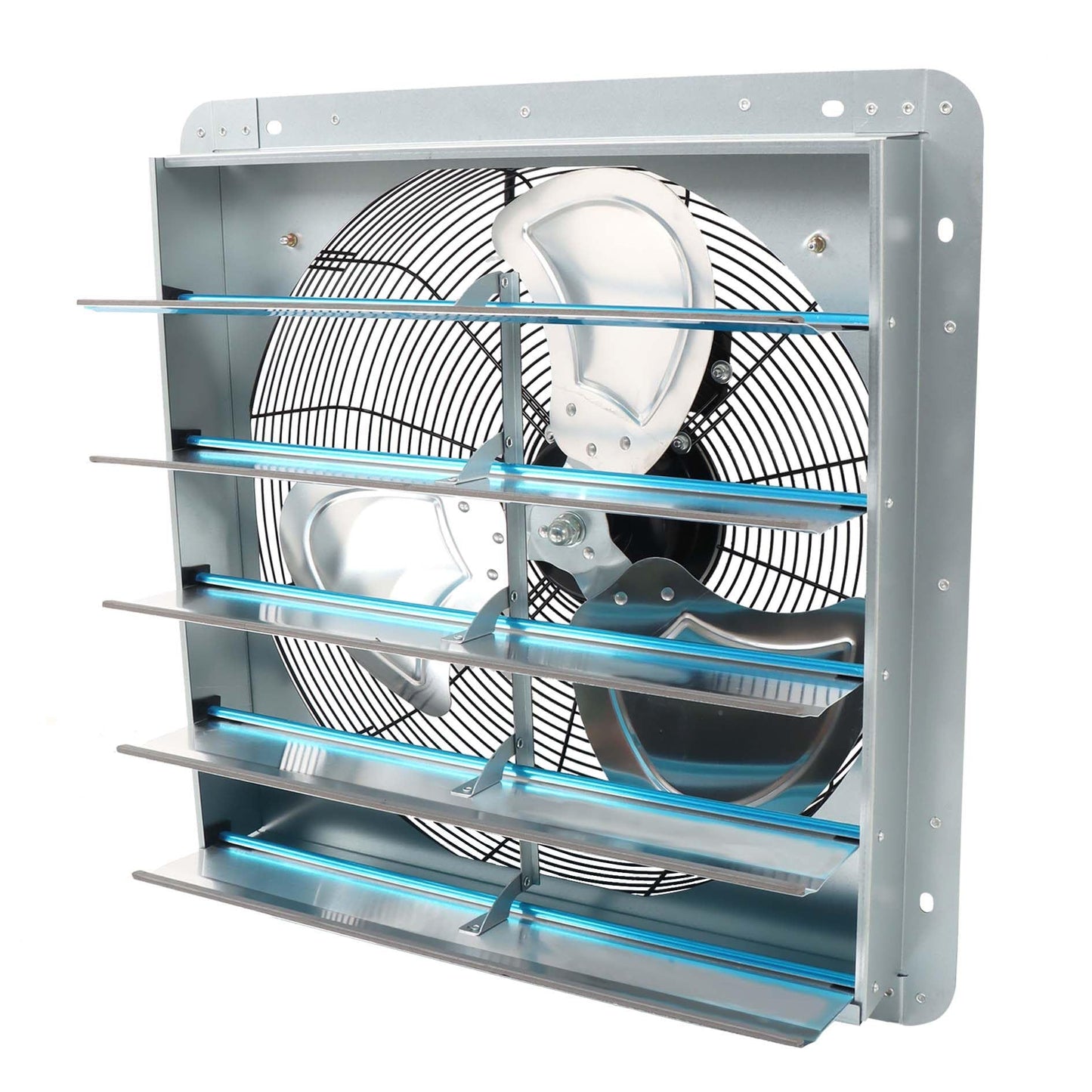 elfinrm 20 Inch Shutter Exhaust Fan, Exhaust Fan Wall Mounted, Suitable for Factories, Basements, Warehouses, Chicken Coops, Car Parks