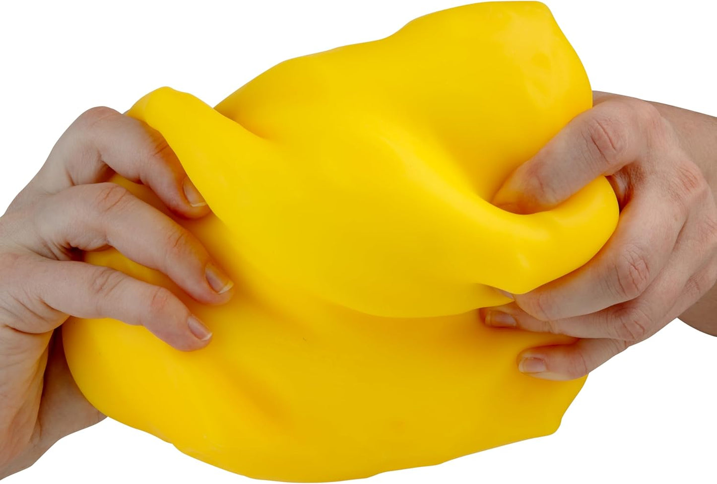 ORB Easy Sqweezy Super Cheesy - Fun, Squishy Stress Relief Toy | Extra Soft Giant Cheese Block