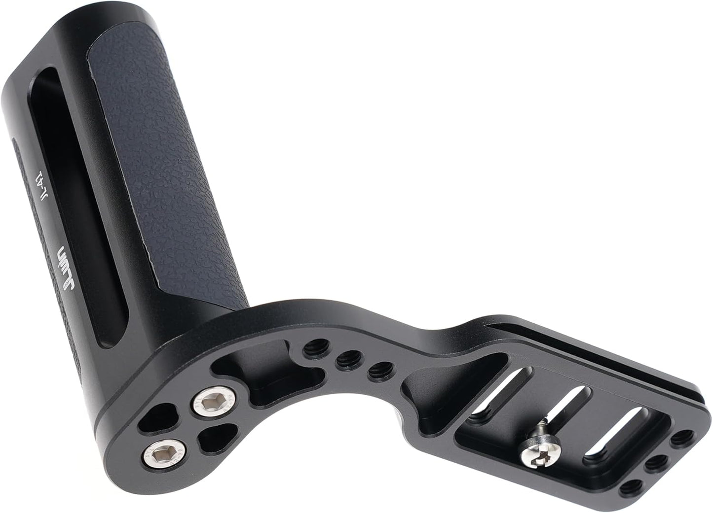 JLWIN 2nd 1/4"-20 Universal Camera L-Type Bracket Holder with Side Handle Grip, Quick Release Grip for DSLR/Mirrorless