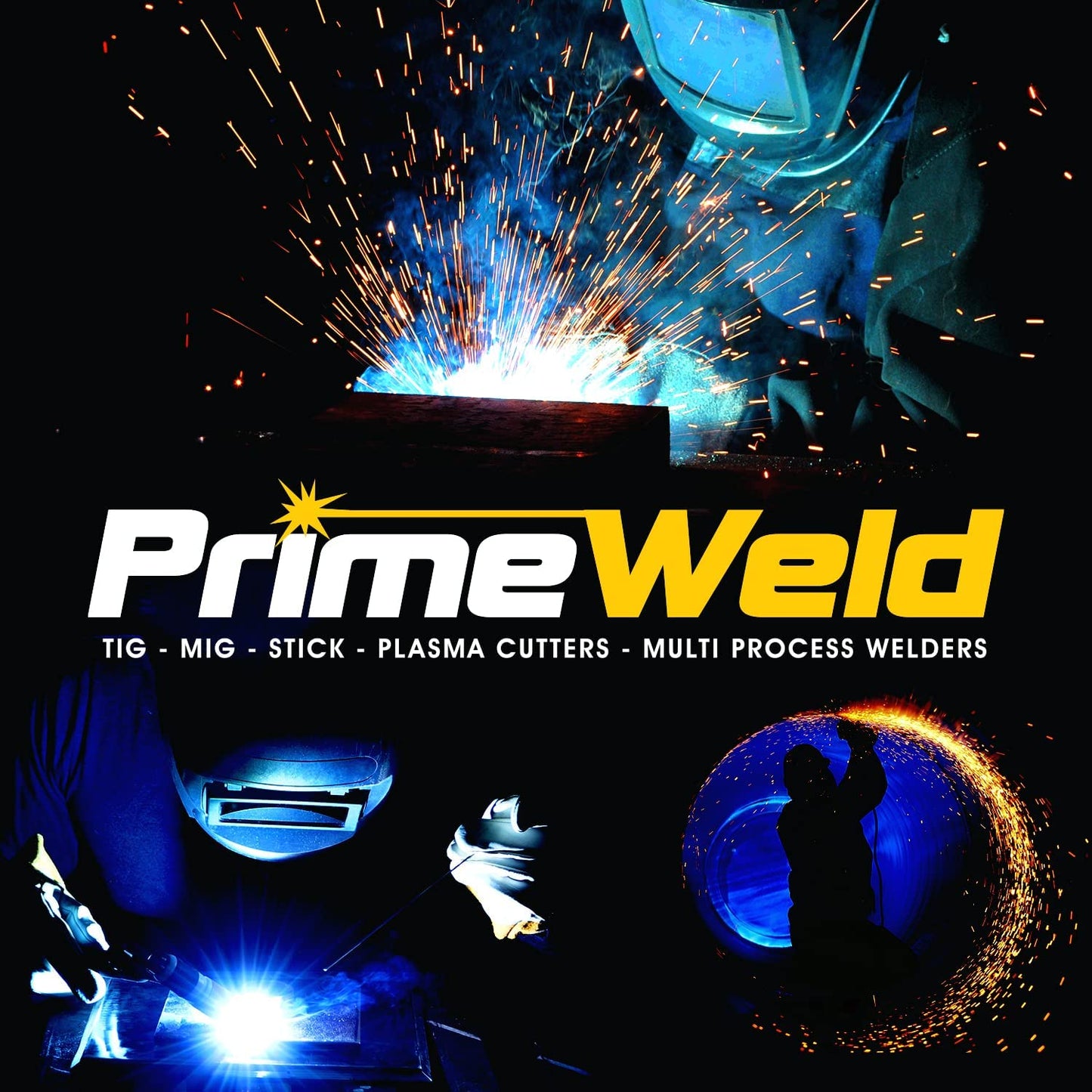 PrimeWeld 75% Argon 25% CO2 Bottle 125CF | DOT 3AA | USA CGA 580 Valve | Best Gas Blend for MIG Welding | Cylinders Full & Ready to Use