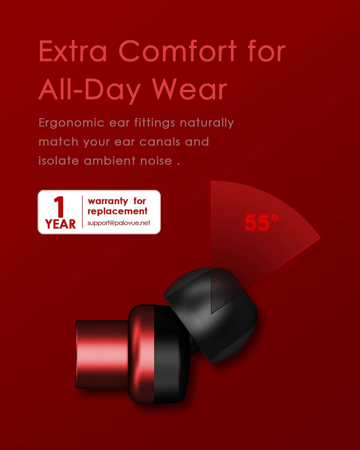 13/12/11 Max/XR/8/7 PALOVUE Lightning Earphones - Magnetic In-Ear Earbuds with Mic & Controller - Compatible iPhone Pro