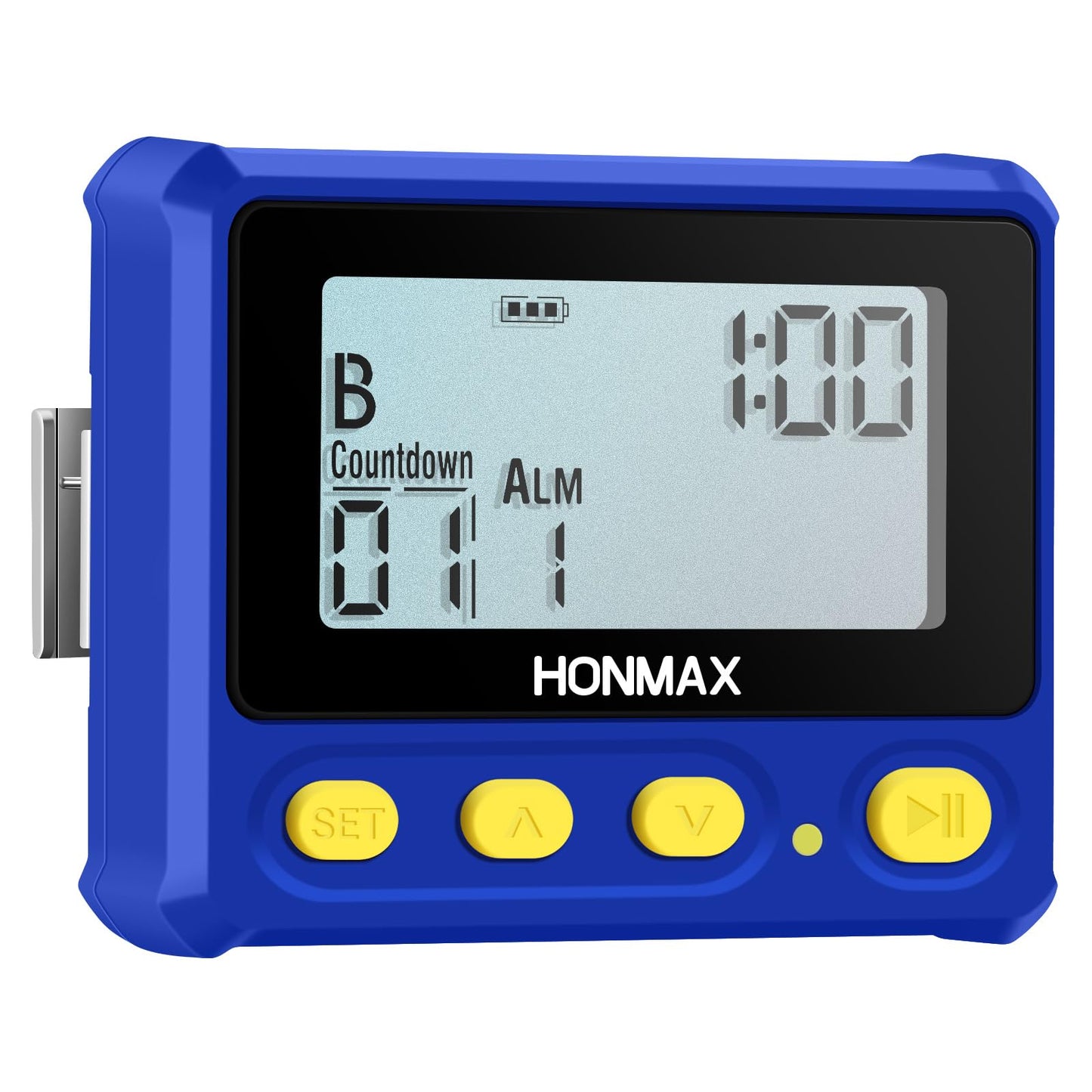HONMAX 8200 Interval Timer and Stopwatch, Backlight, USB-C Charged, Clock