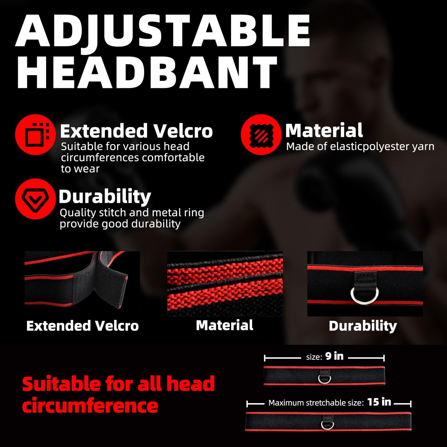SWARDROOF Boxing Reflex Ball Headband Set - 4-Pack Reflex Balls with 2 Adjustable Headbands for Boxing & MMA, Perfect for Improving Reaction Speed, Timing, Accuracy, Focus and Hand-Eye Coordination