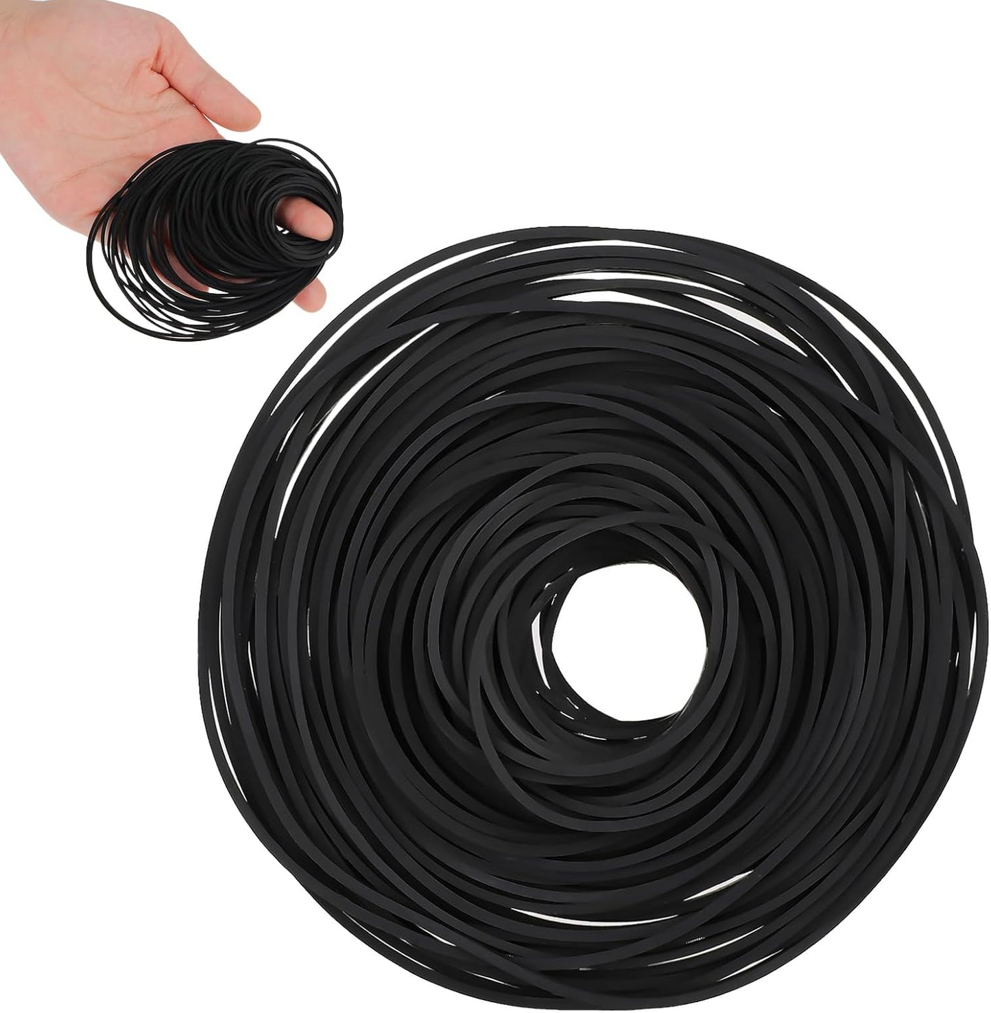 Sliverdew 100 Cassette Cassette 40-135 mm Cassette 1mm Pcs Recorder Rubber Belts Recorder Repair Maintenance Mix Flat