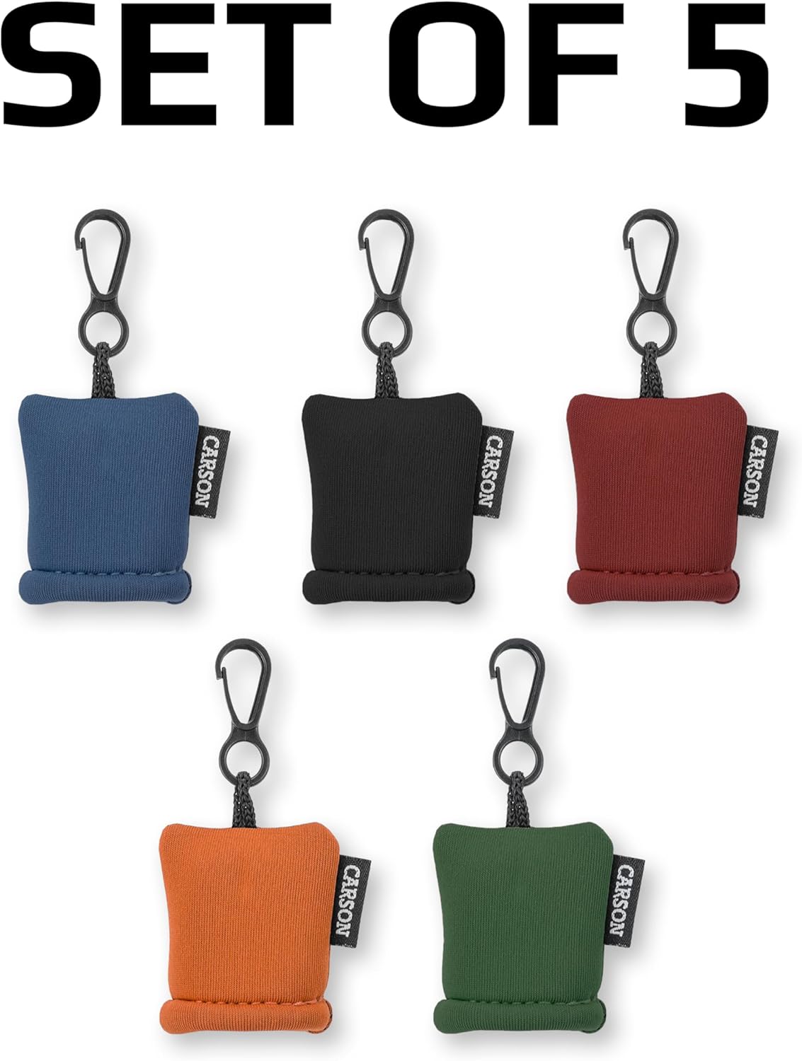 Carson Stuff-It Microfiber Lens Cloth Cleaning System