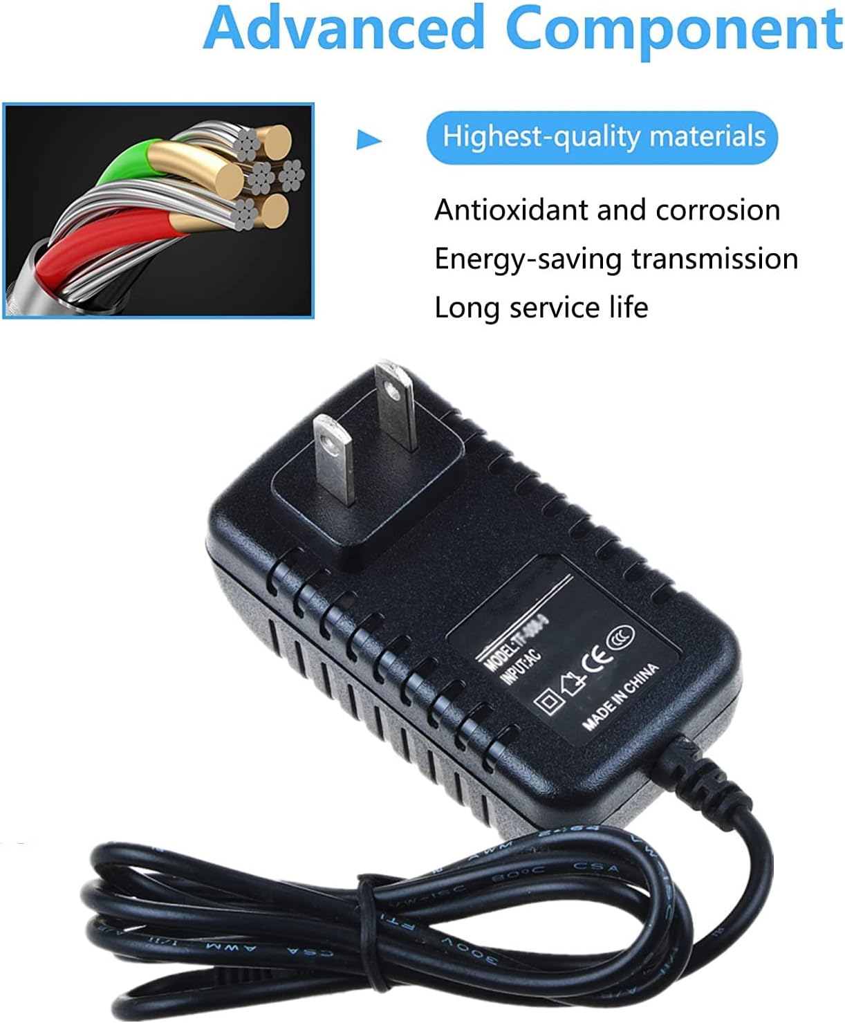 Dysead 10.1 Flytouch3 2.3 X210 1GHz Power Supply for Android Infotmic Tablet PC Camera