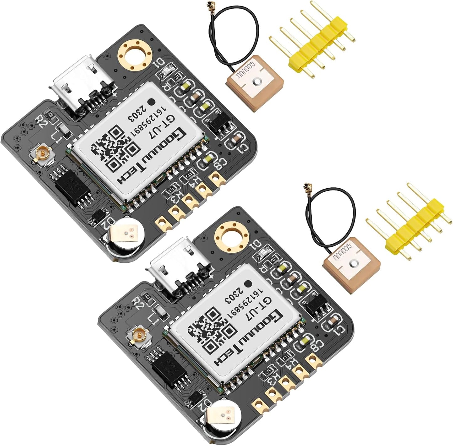 MakerFocus 2 Pack GT-U7 NEO-6M 51 STM32 R3 GPS Module Satellite Navigation Positioning GPS Receiver Drone