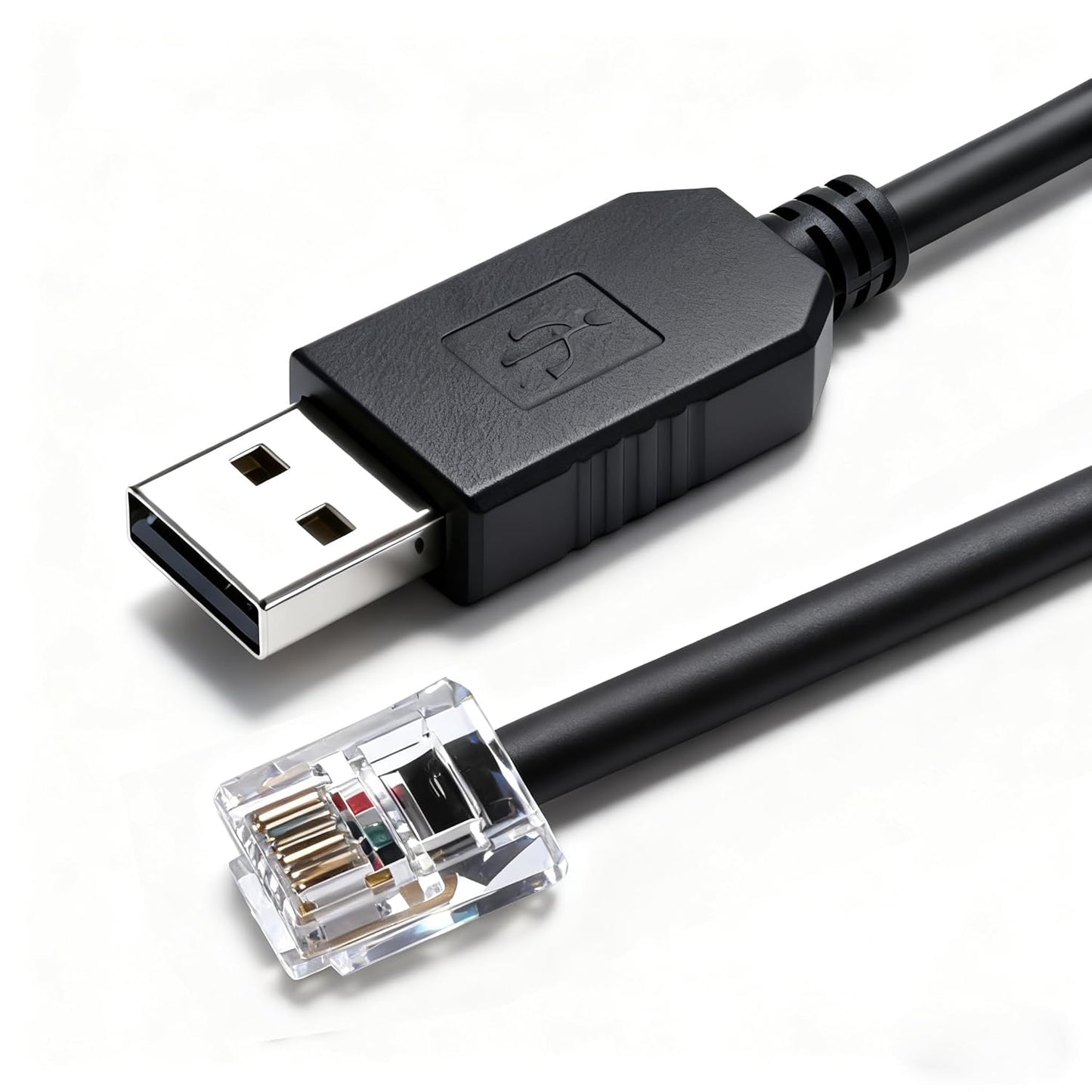 RJ12 6P6C FT232Chipset,1.8M 6FT USB to Hand Controller PC Link Cable of Orion Skywatcher Synscan, Hand Controller