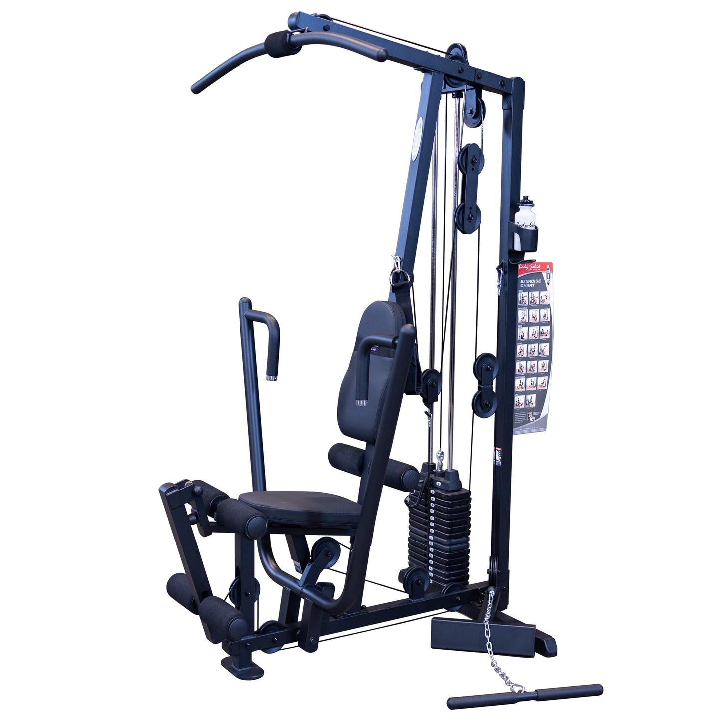 Body-Solid (G1S) Selectorized Weights Stack, Commercial and Home Gym Machine, Arm & Leg Strength Training Exercises