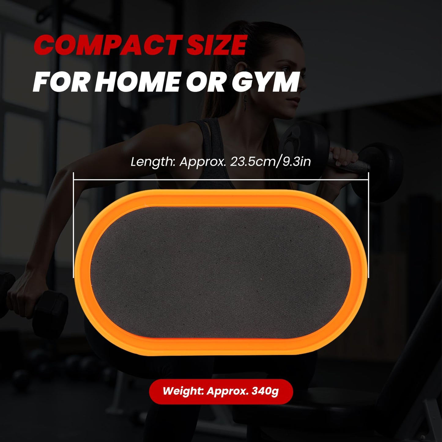 Leapiture 2Pcs Fitness Sliders Yoga Sliding Disks Exercise Sliders Carpet Fitness Disc Training Slider for Working Out, Exercise Sliding Plates for Abdominal Core Strength Training
