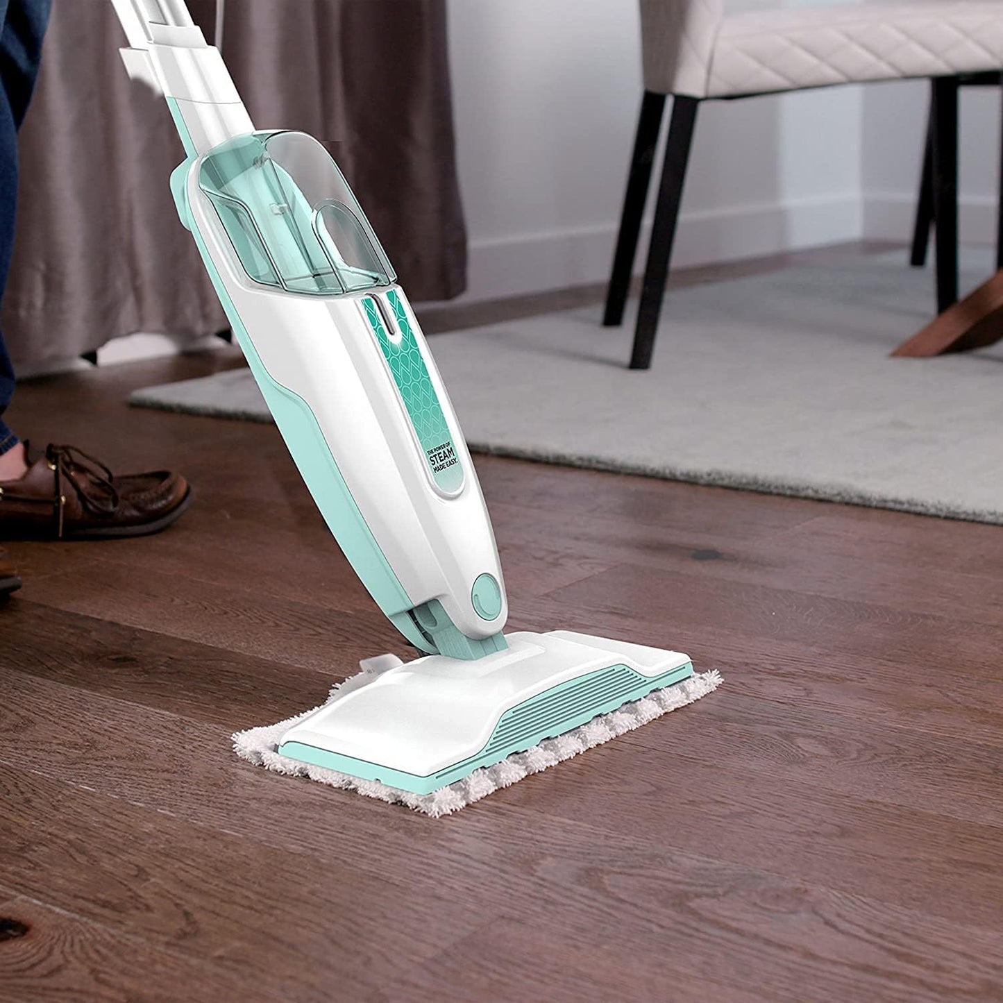 Shark Steam Mop S1000WM - Powerful Hard Floor Cleaner With XL Water Tank & 18-Foot Cord