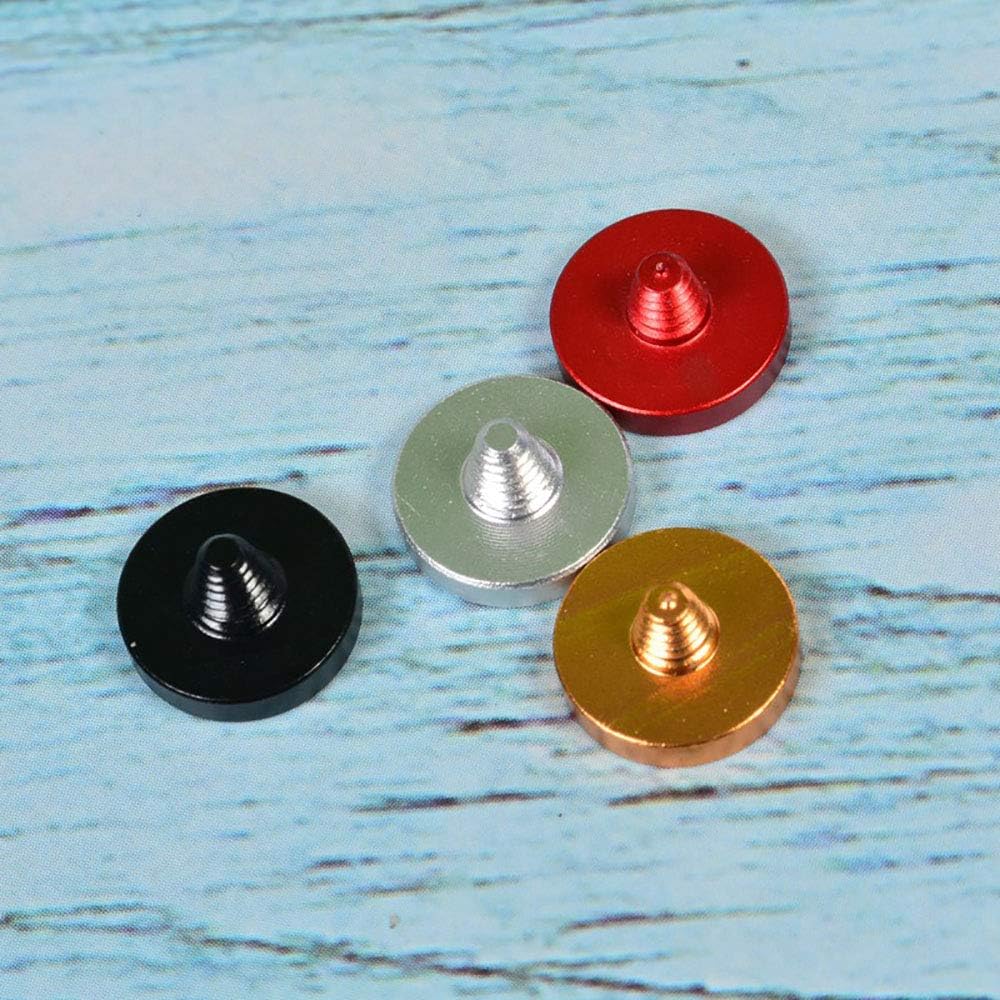 Comimark 4Pcs 10mm Soft Metal Shutter Release Buttons for Enhanced Comfort