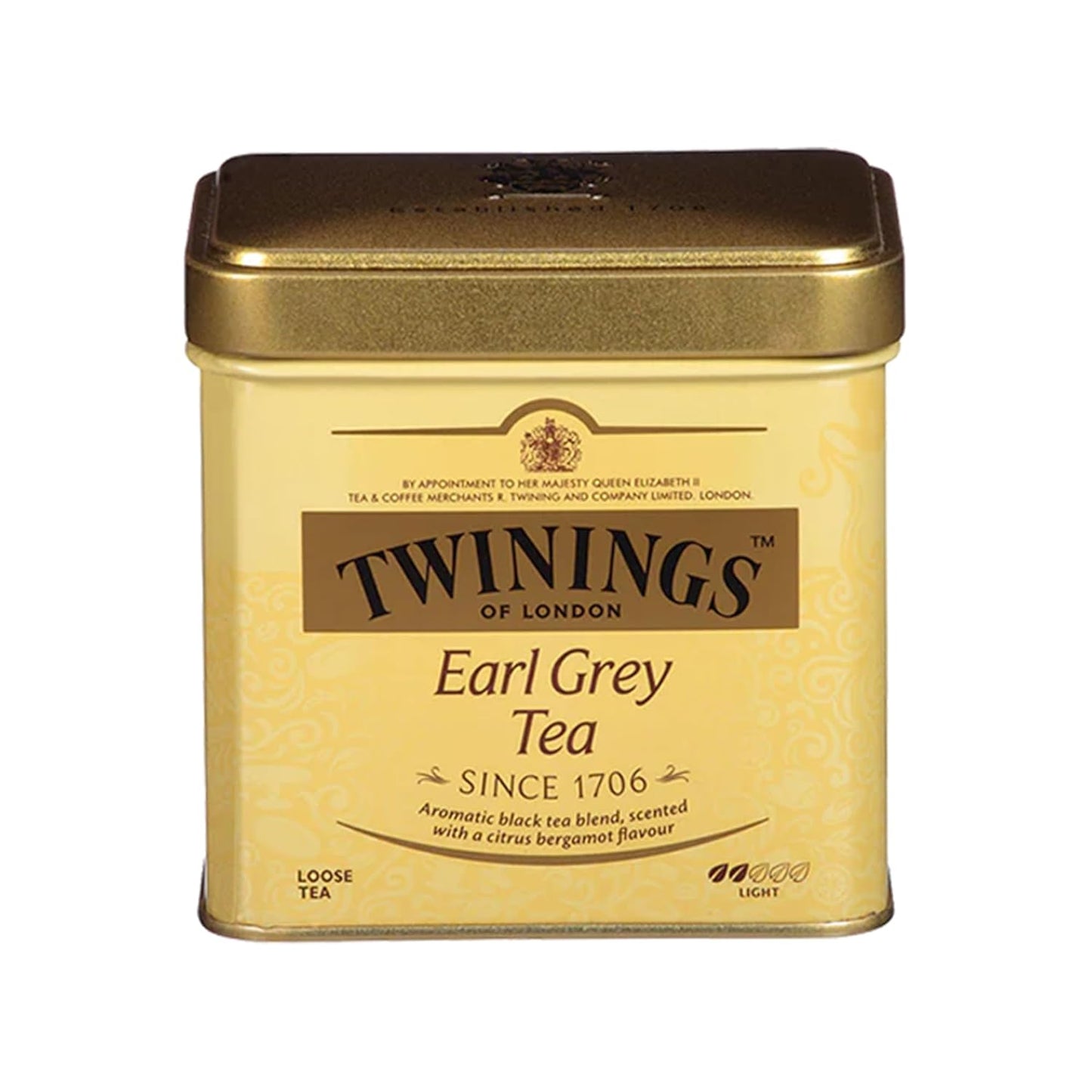 Twinings Earl Grey Loose Tea - Smooth & Flavorful Black Tea Leaves, 7.05 Ounce Tin, Enjoy Hot or Iced