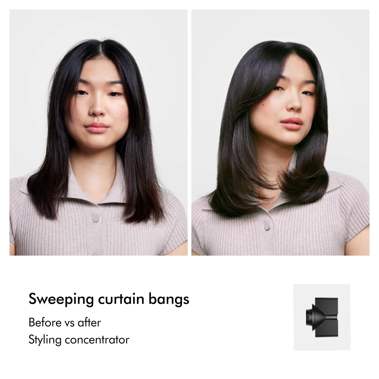 Dyson Supersonic Nural™ Hair Dryer, No Heat Damage, 5 Intelligent attachments with Diffuser & Styling Concentrator, Scalp Health, All Hair Types