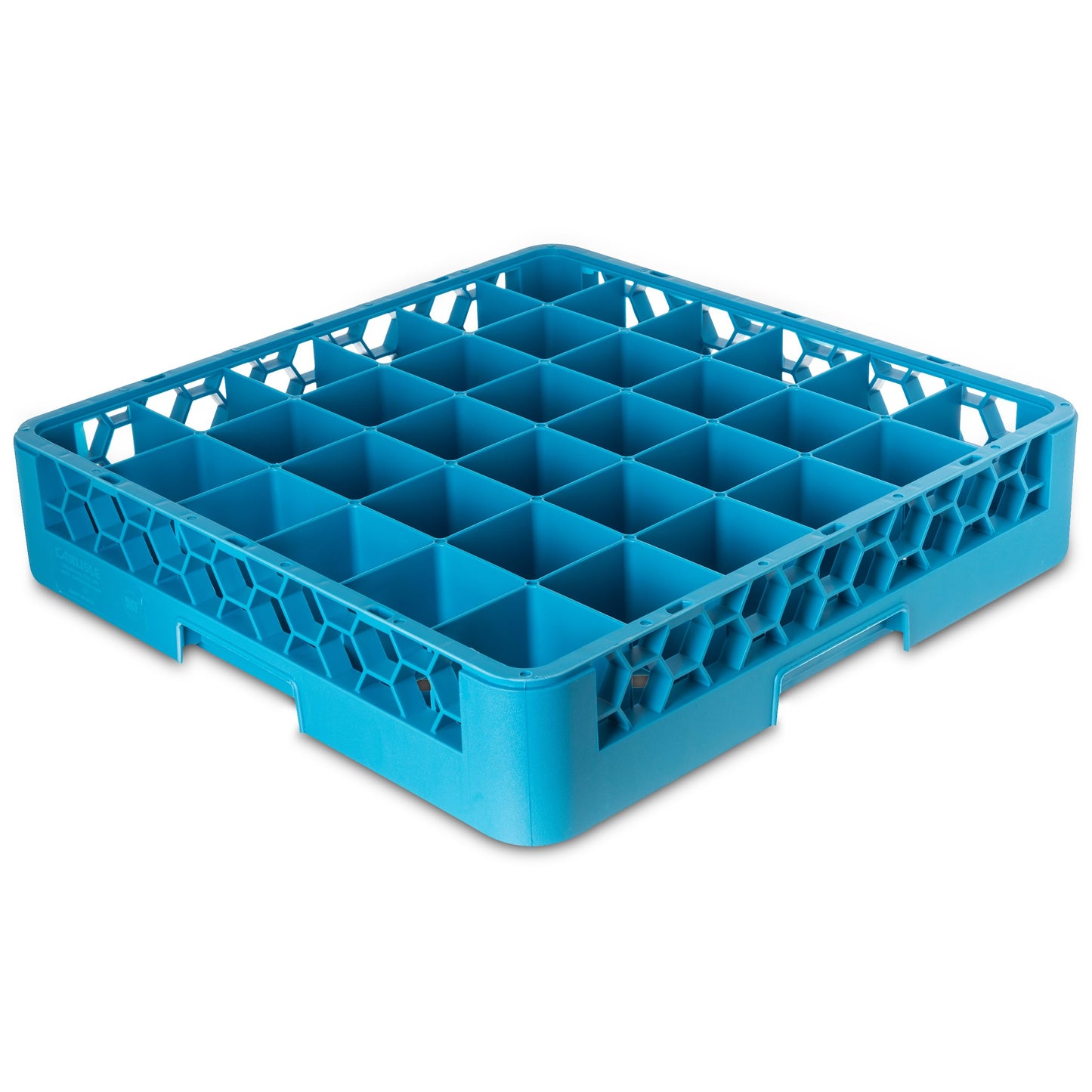 Carlisle FoodService Products RG3614 OptiClean 36 Compartment Glass Rack, 2.94" Compartments, Blue (Pack of 6)