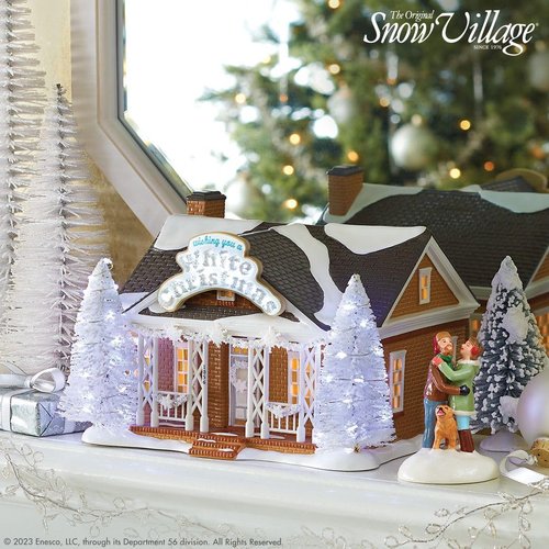 Department 56 | Snow Village Figurine - "What A Joy To Behold" - 3.94 Inch, Multicolor Decor