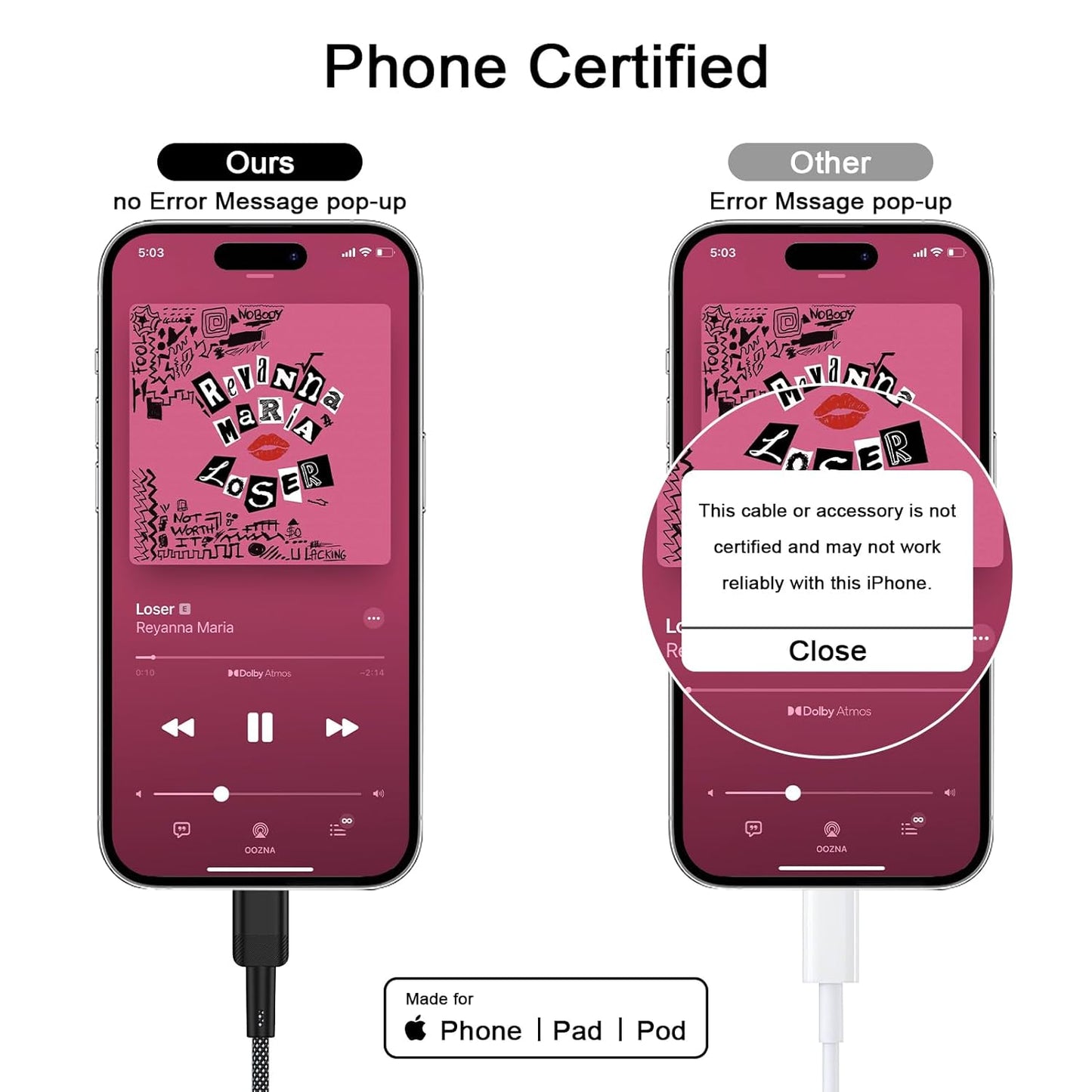 14 14 13 13 13 12 12 11 8 3.5mm 6FT Aux Cable for iPhone Pro Max Plus Pro Max Plus Mini Pro Max Mini XR XS