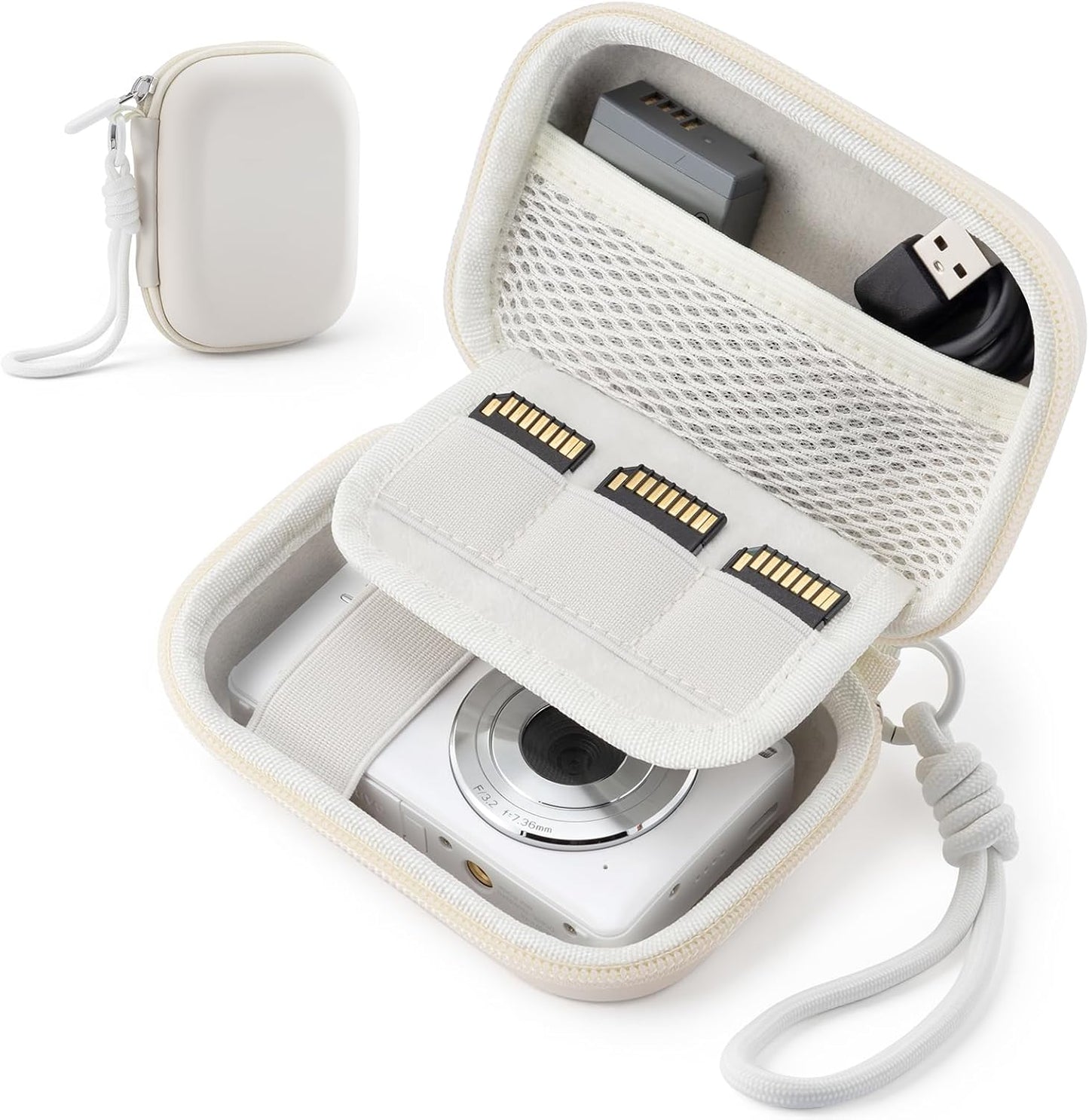 DC403 1080P/ FZ55/ FZ45, Camera Case for Digital Camera CAMKORY FHD KODAK PIXPRO Small Travel Compact Camera Holder